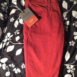Men’s Mossimo Skinny Jean (Rusty Red)
